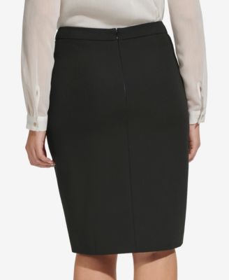 Women's Tuxedo Stripe Pencil Skirt