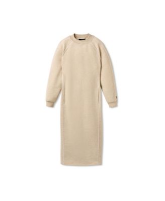 Women's Classic Long Sleeve Crew Neck Dress