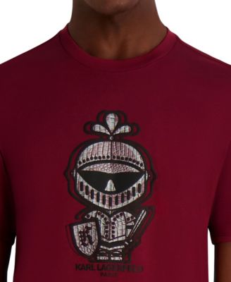 Men's Armor Dragon Skin Printed T-Shirt