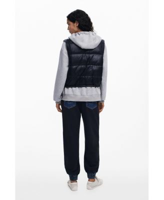 Women's Sweatshirt kombiniert mit gepolsterter Weste