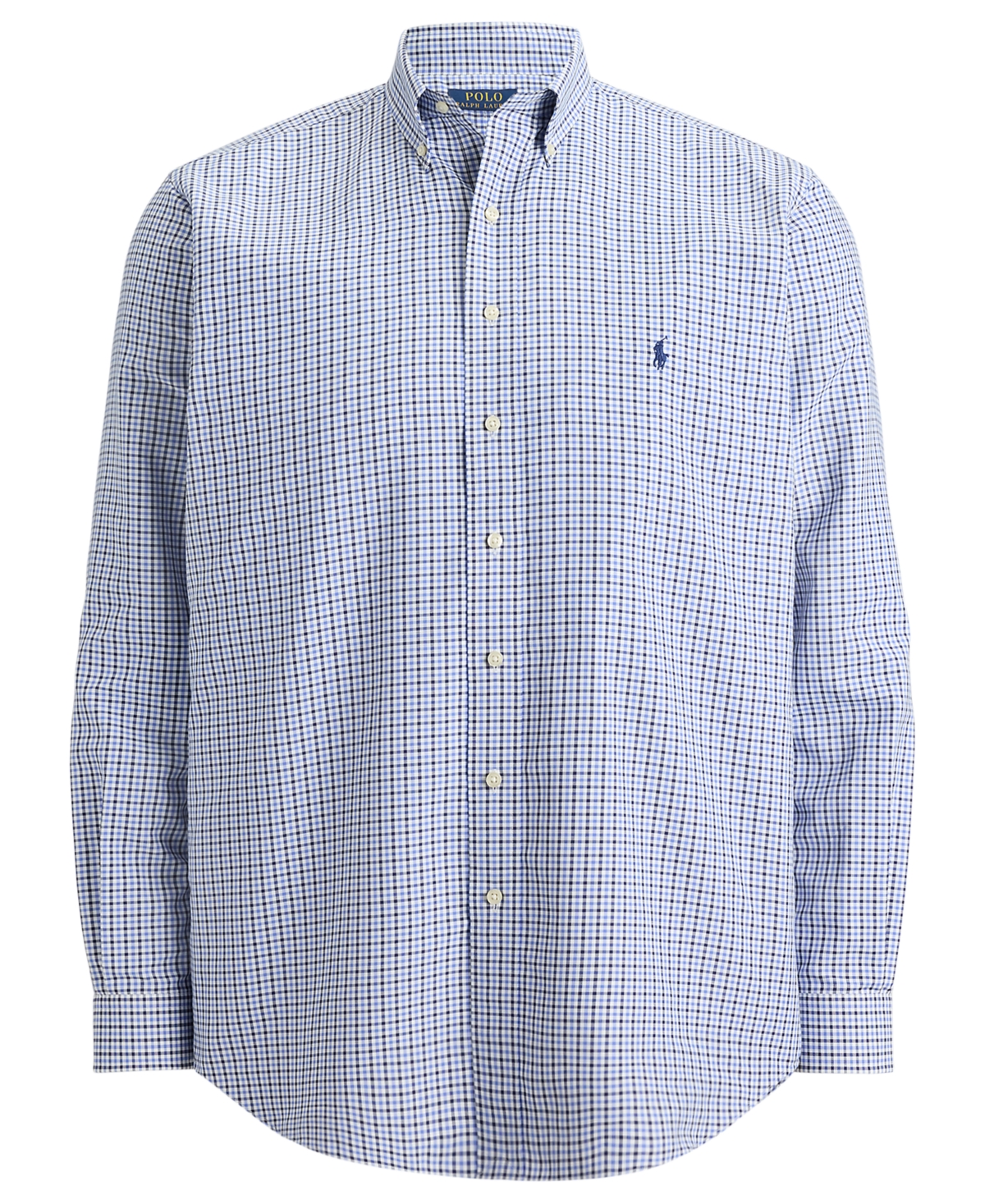 Polo Ralph Lauren Men's B&t Long Sleeve Performance Oxford Shirt In Multi
