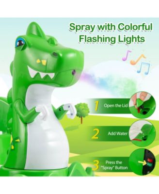 Bumper Car for Kids with Remote Control, Spray Colorful Flashing Lights