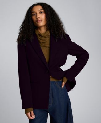 Kenneth Cole - Women's Slim-fit Peak Lapel Blazer