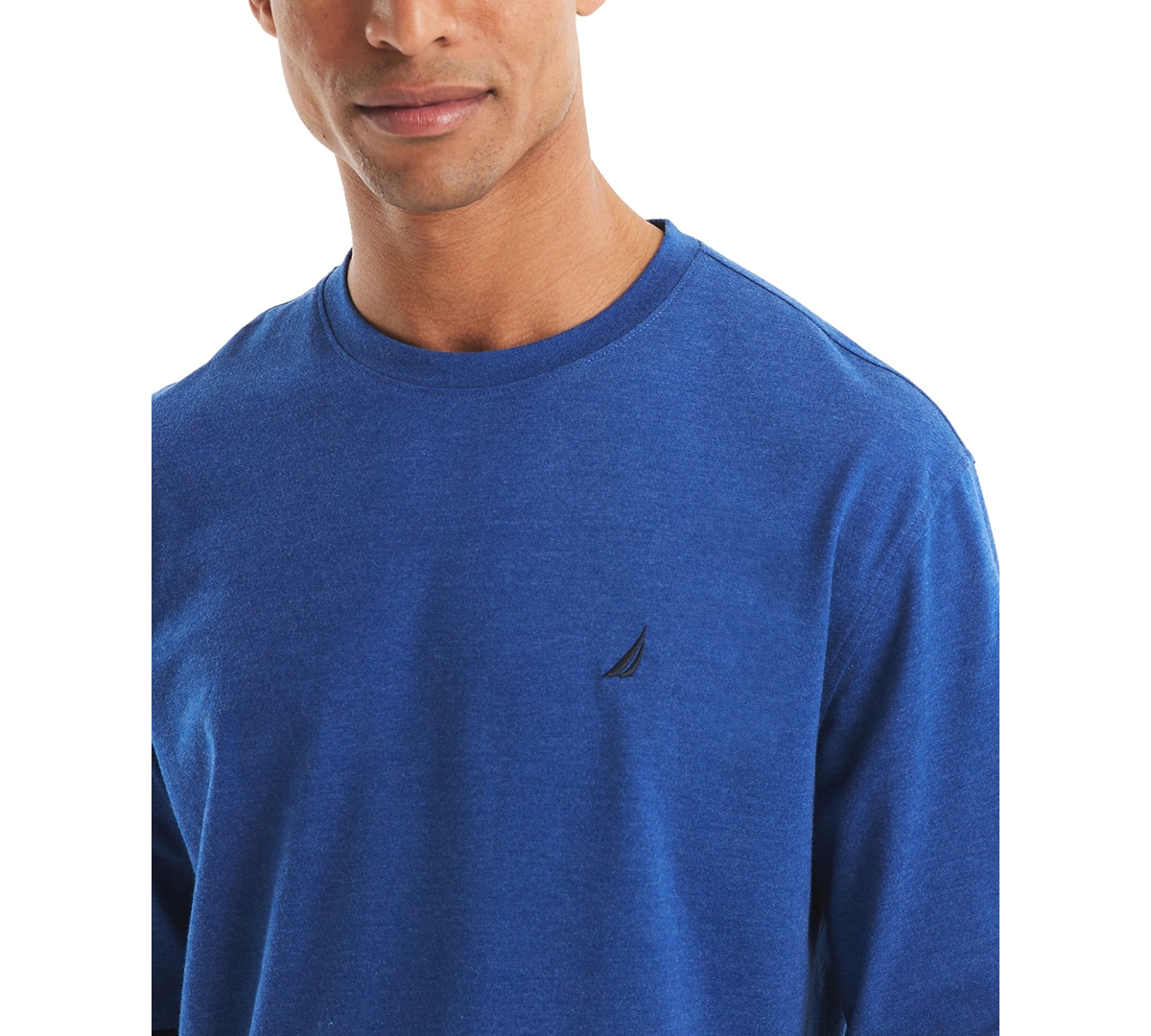 Nautica Men's Long Sleeve T-shirt In Blue