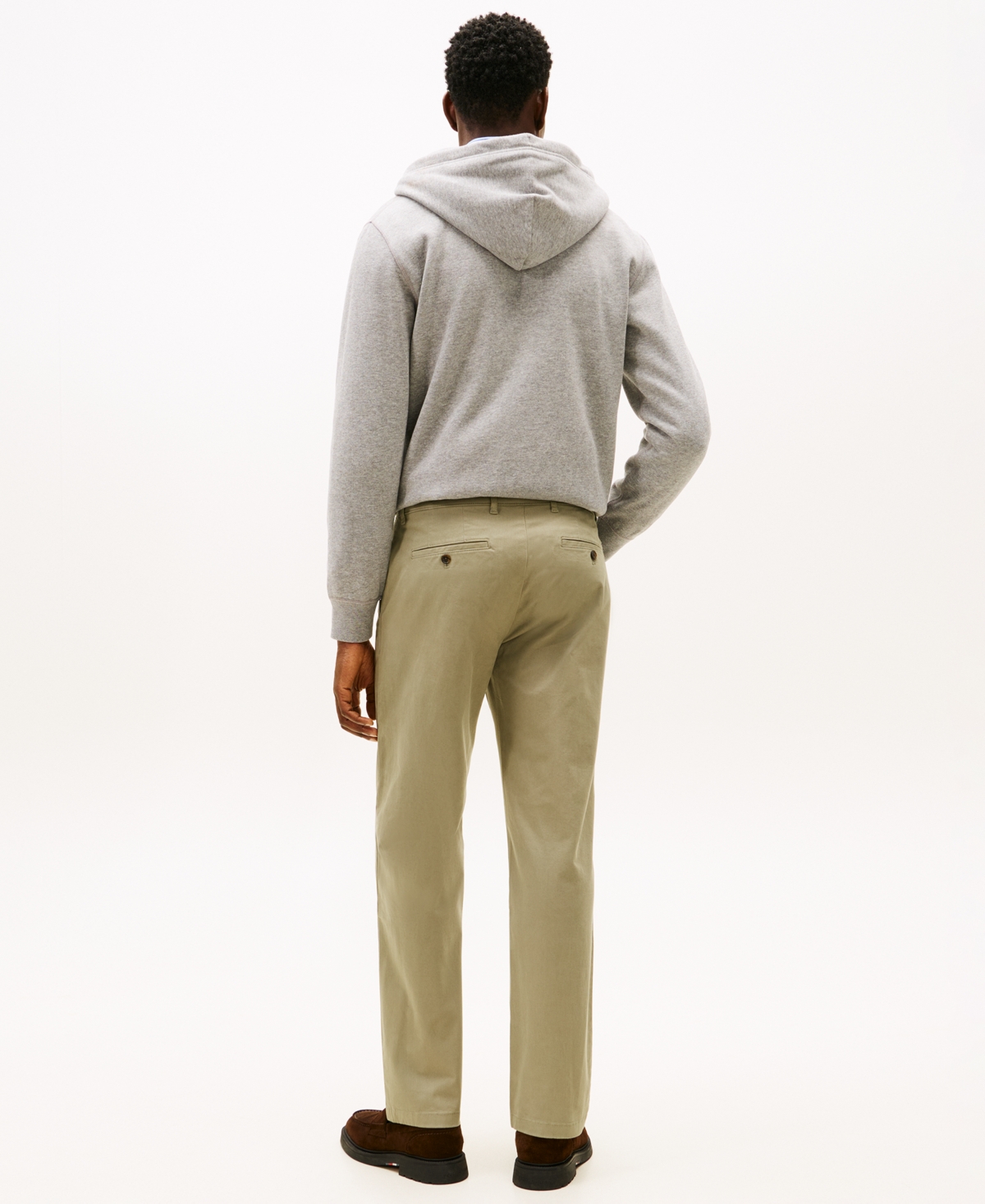 Tommy Hilfiger Men's Th Flex Stretch Regular-fit Chino Pant In Neutral