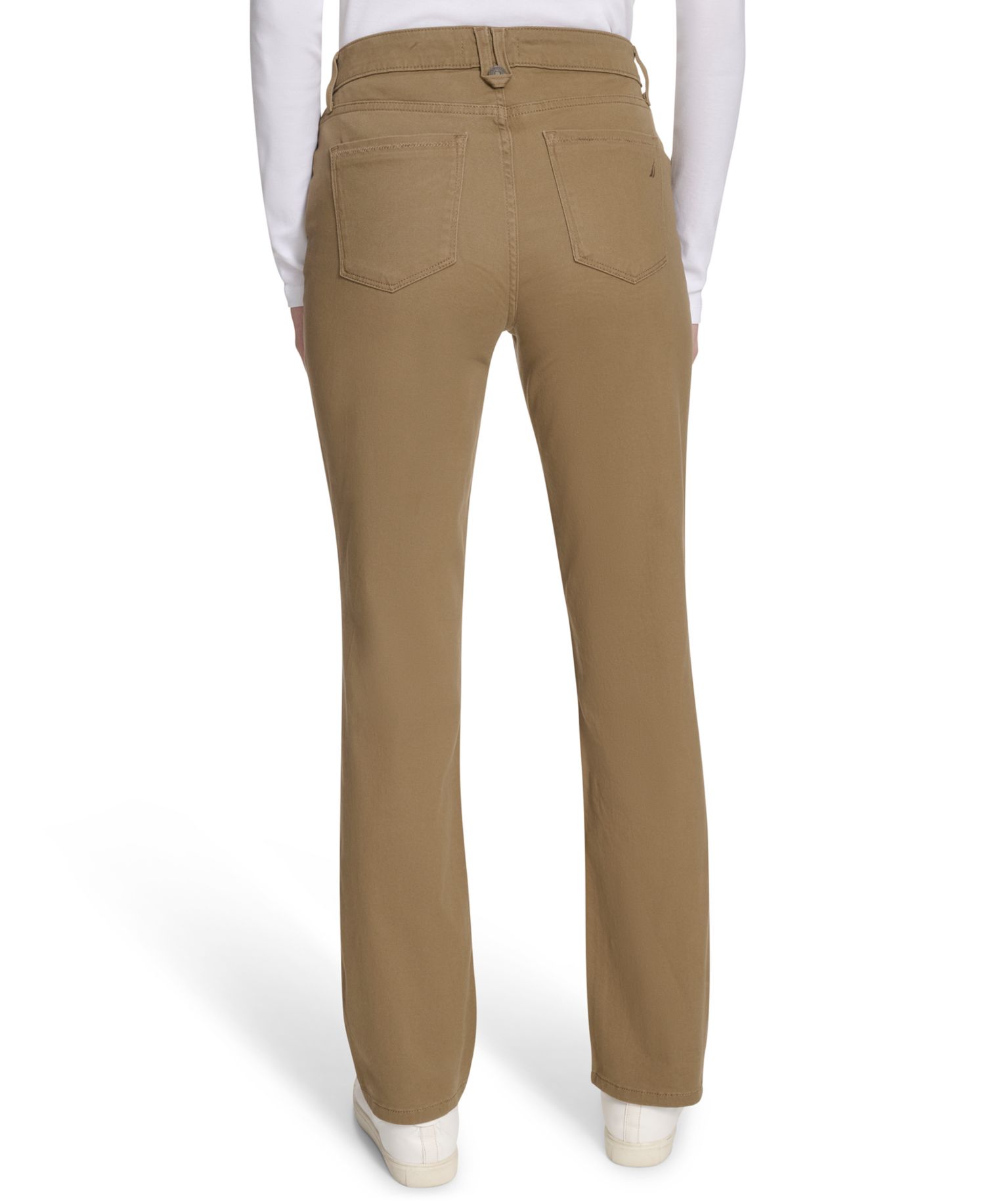 Women's Solid Stretch Full-Length Jeans