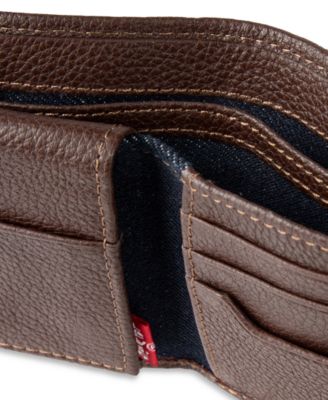 Men's Bill Divider and Ornament Passcase Wallet