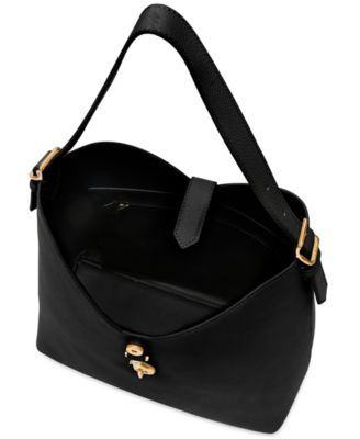 Megan Large Leather Hobo Bag