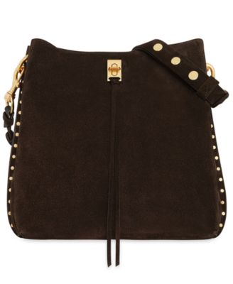 Darren Small Suede Shoulder Bag