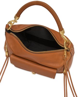M. A. B. Medium Leather Shoulder Bag