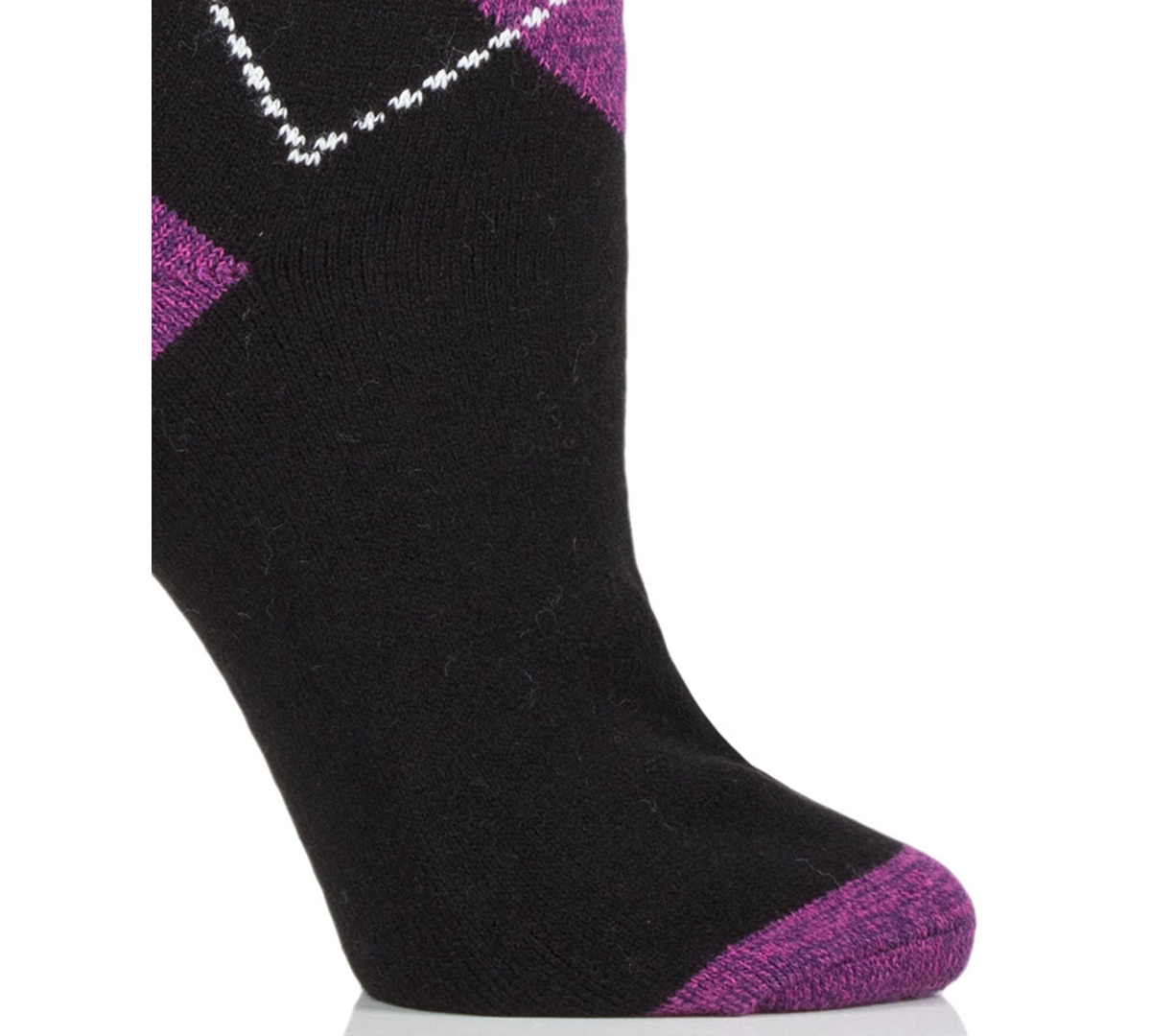 Heat Holders Women's Ultra Lite Delilah Argyle Crew Socks In Multi