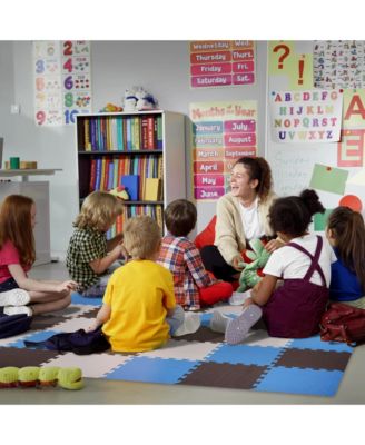 36 Tile Thick Interlocking Puzzle Foam Exercise Play Mat