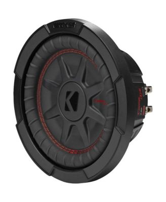 8" CompRT Series Shallow-Mount Dual Voice Coil All-Weather Subwoofer