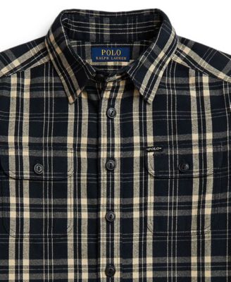 Boys' 8-20 Plaid Work Shirt