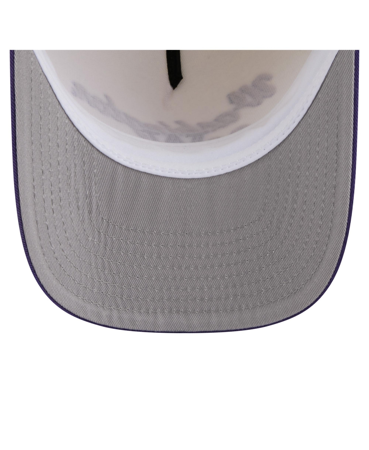 New Era Men's Cream/purple Washington Huskies Vintage Chainstitch 9fifty A-frame Snapback Hat In Purple
