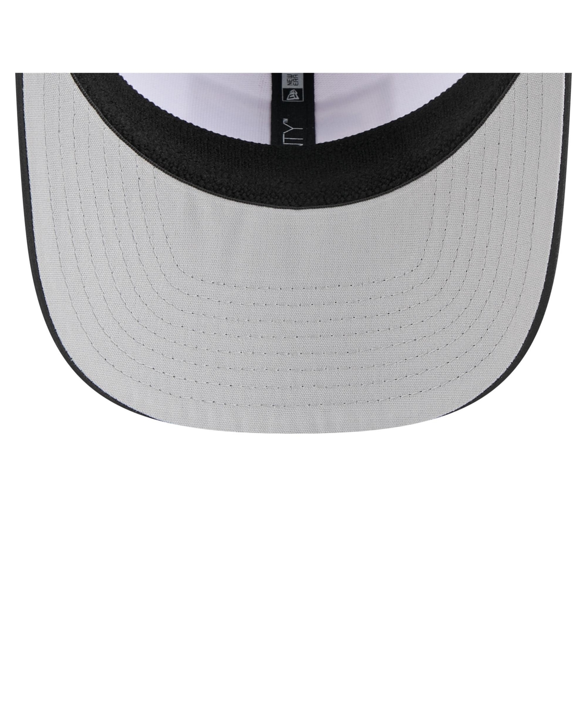 New Era Men's White/Black Colorado Buffaloes Perforated Patched 9SEVENTY Adjustable Hat