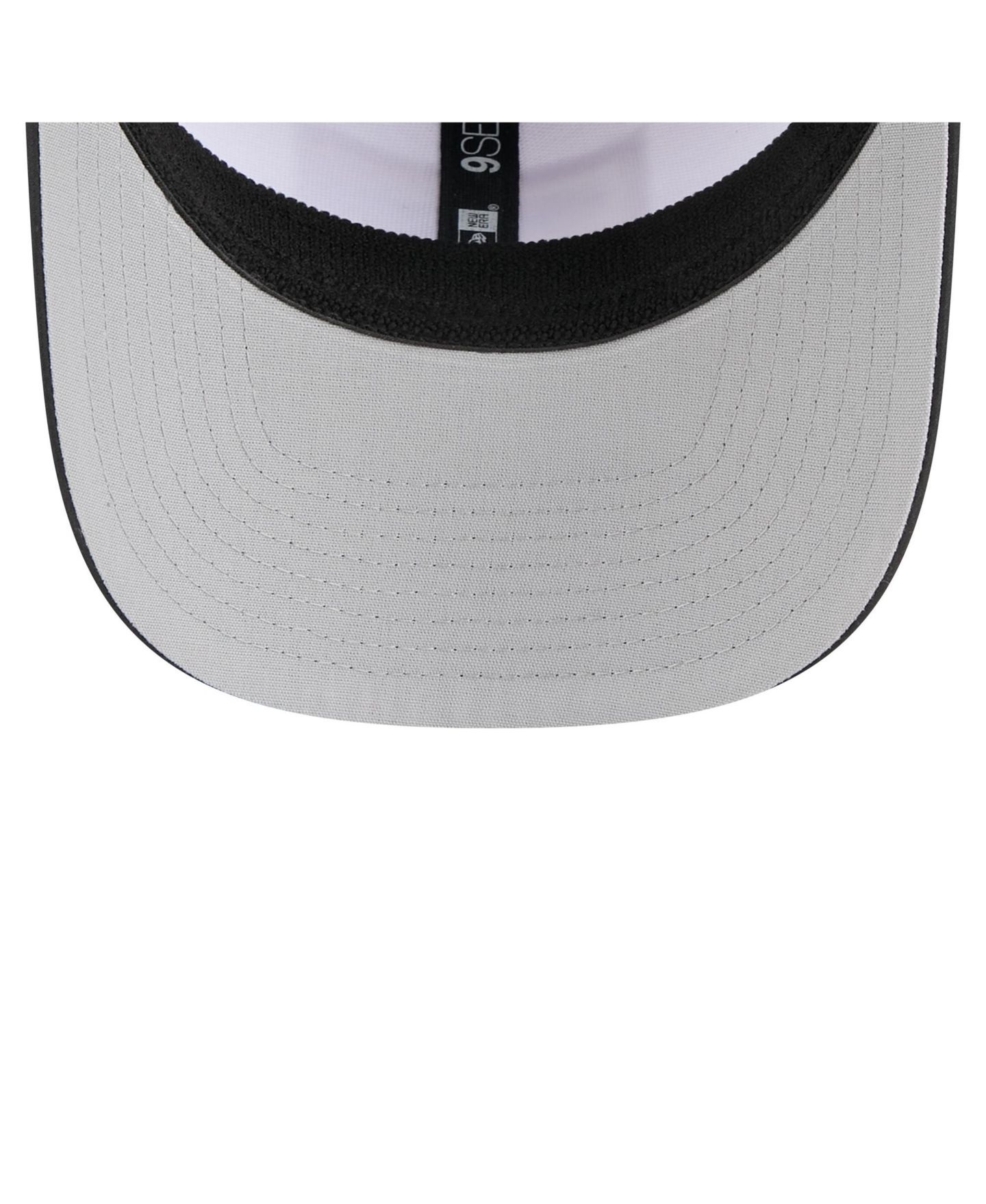 Мужская кепка New Era White/Black Missouri Tigers Perforated Patched 9SEVENTY Adjustable Hat — фото 2