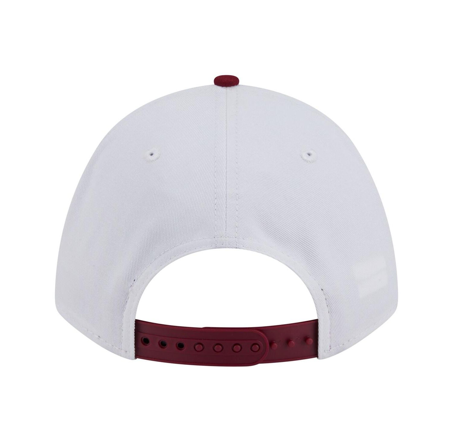 Men's White/Garnet Florida State Seminoles Arch Two-Tone Rope 9FORTY A-Frame M-Crown Adjustable Hat