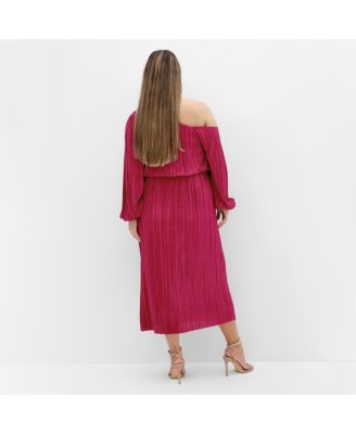 Plus Size Jay Off Shoulder Dress