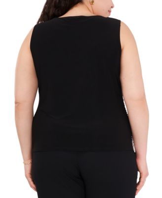 Plus Size Embellished Blouse