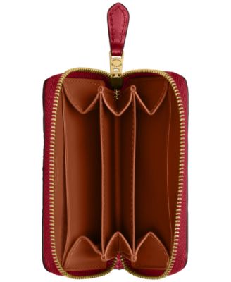 Boxed Essential Patent Signature Zip Around Card Case