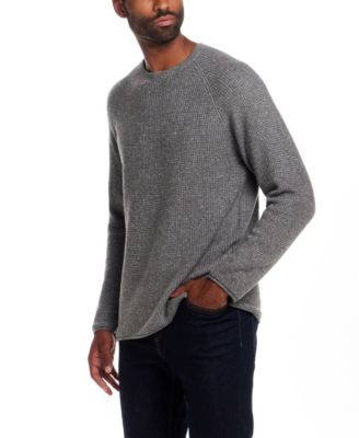 Men's Waffle Donegal Crewneck Sweater