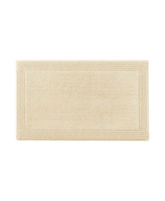 Splendor Reversible Tufted Cotton Bath Rug, 21" x 34"