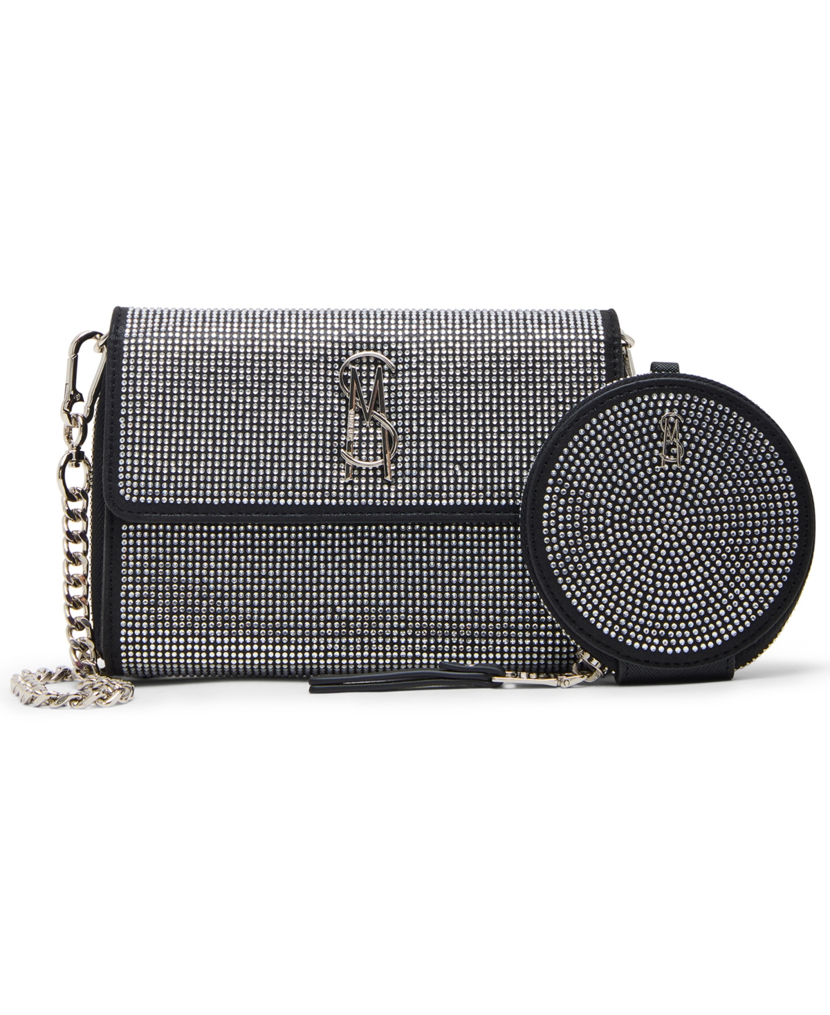 Steve Madden Boxed Embellished Carina Crossbody Wallet In Multi