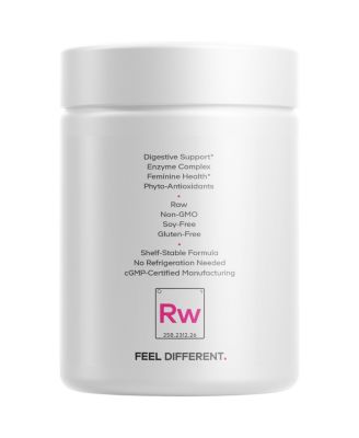 Raw Women's Probiotic Supplement, Raw Fruits Vegetables Prebiotics, Digestive Enzymes, 60 ct
