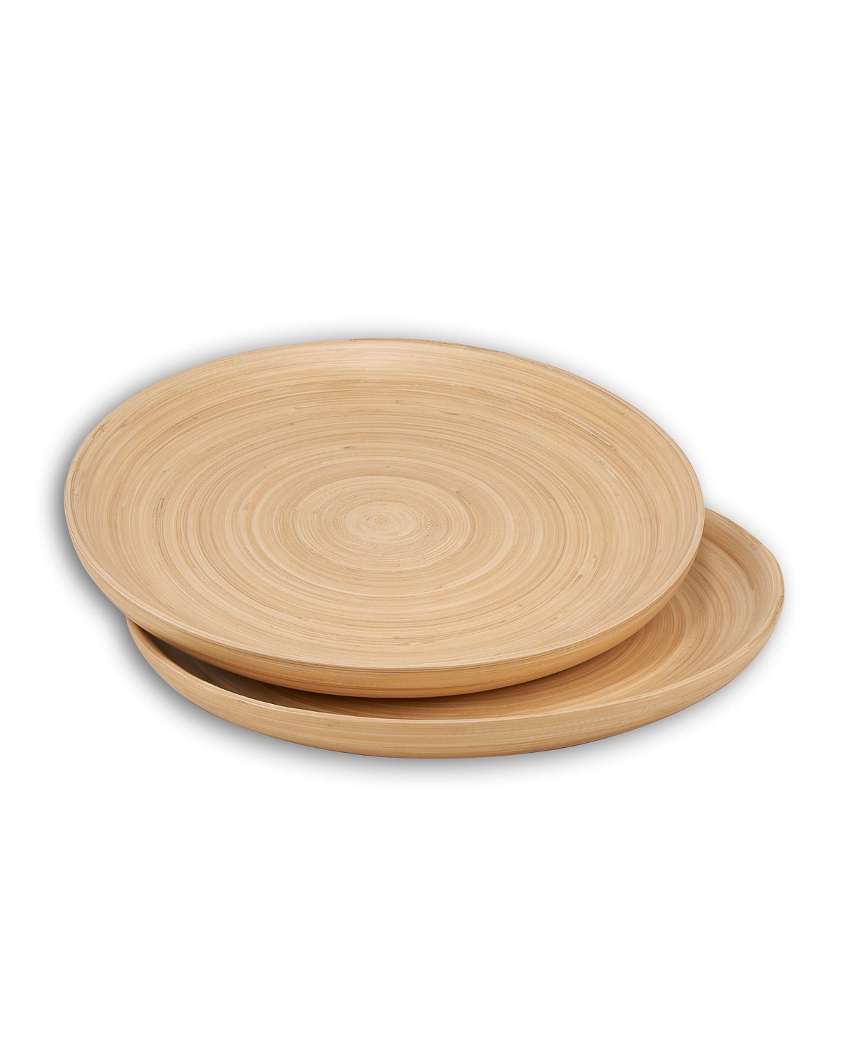 Joyce Chen Lexa Collection 2-pc. Serving Tray Set, Service For 2 In Brown