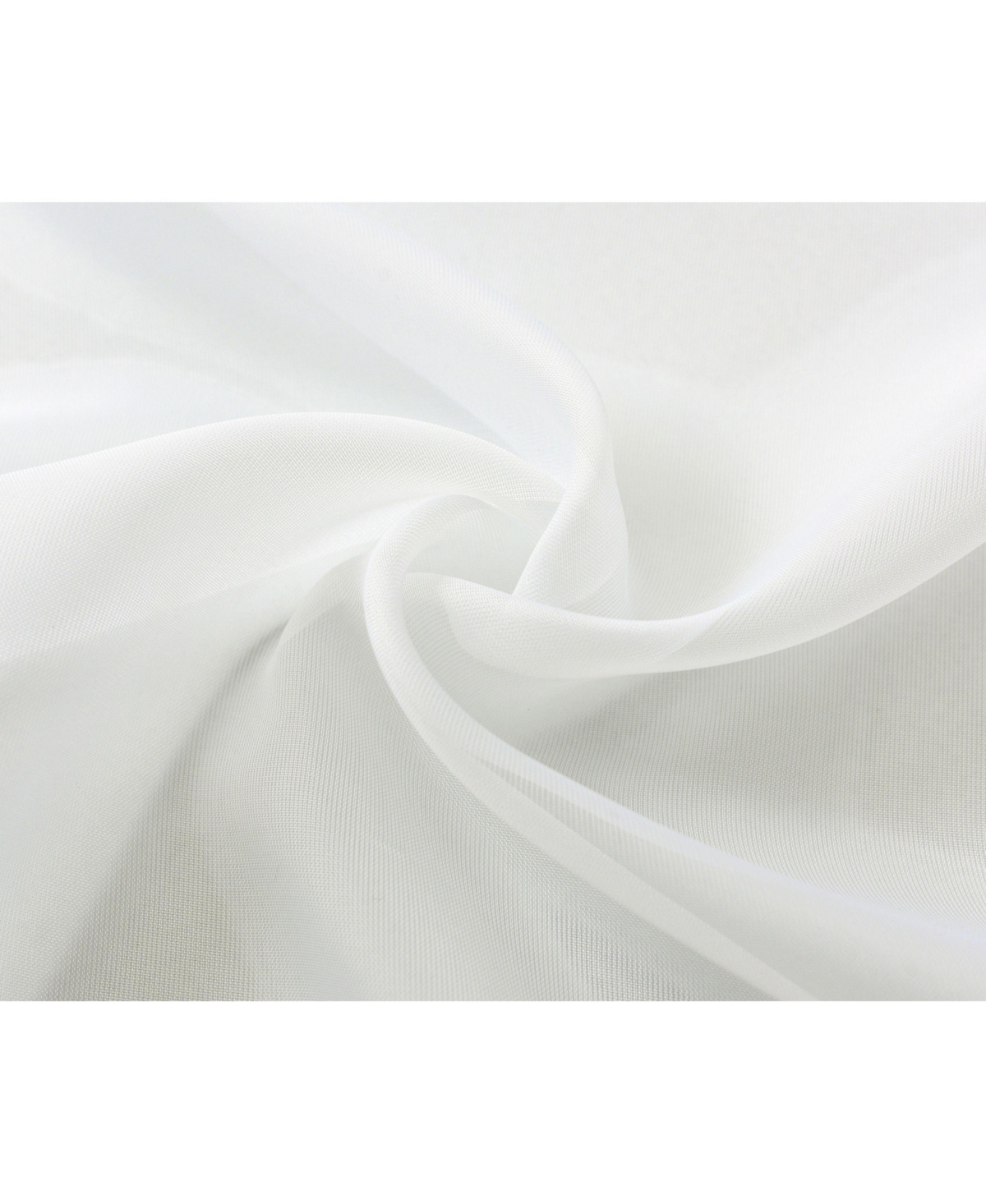 Kate Aurora Basic Elegance 2 Pack Double Layered Hotel Chic Sheer Light Defusing Curtains - 38 in. W x 63 L