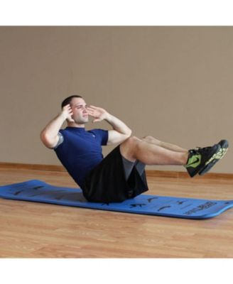 400-150-031-1 Smart Necessity Resistance Band Exercise Mat Bundle