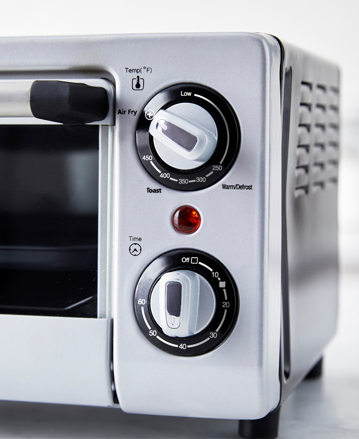 Greenlife 7.9" Air Fry Toaster Oven In Silver