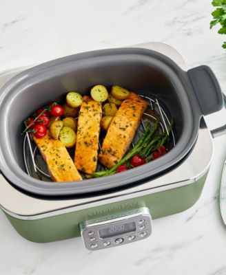 Elite 6 Quart Ceramic Nonstick Slow Cooker