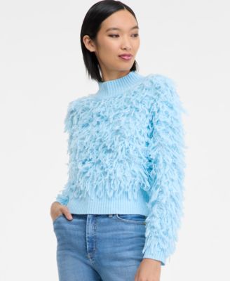 Women's Fuzzy Turtleneck Sweater, Macy's Exclusive