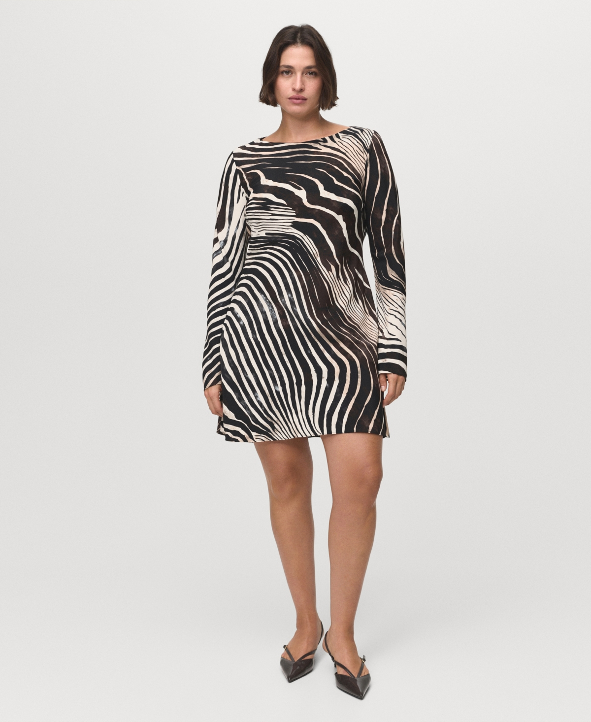 Mango Robe Noir - Femme - 3xl -  In Black