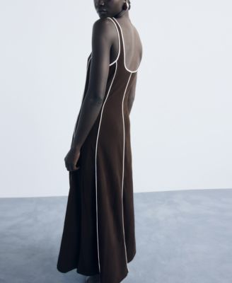 Women's Striped Cotton Dress