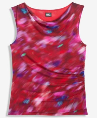 Women's Printed Sleeveless Tank Top, Macy's Exclusive