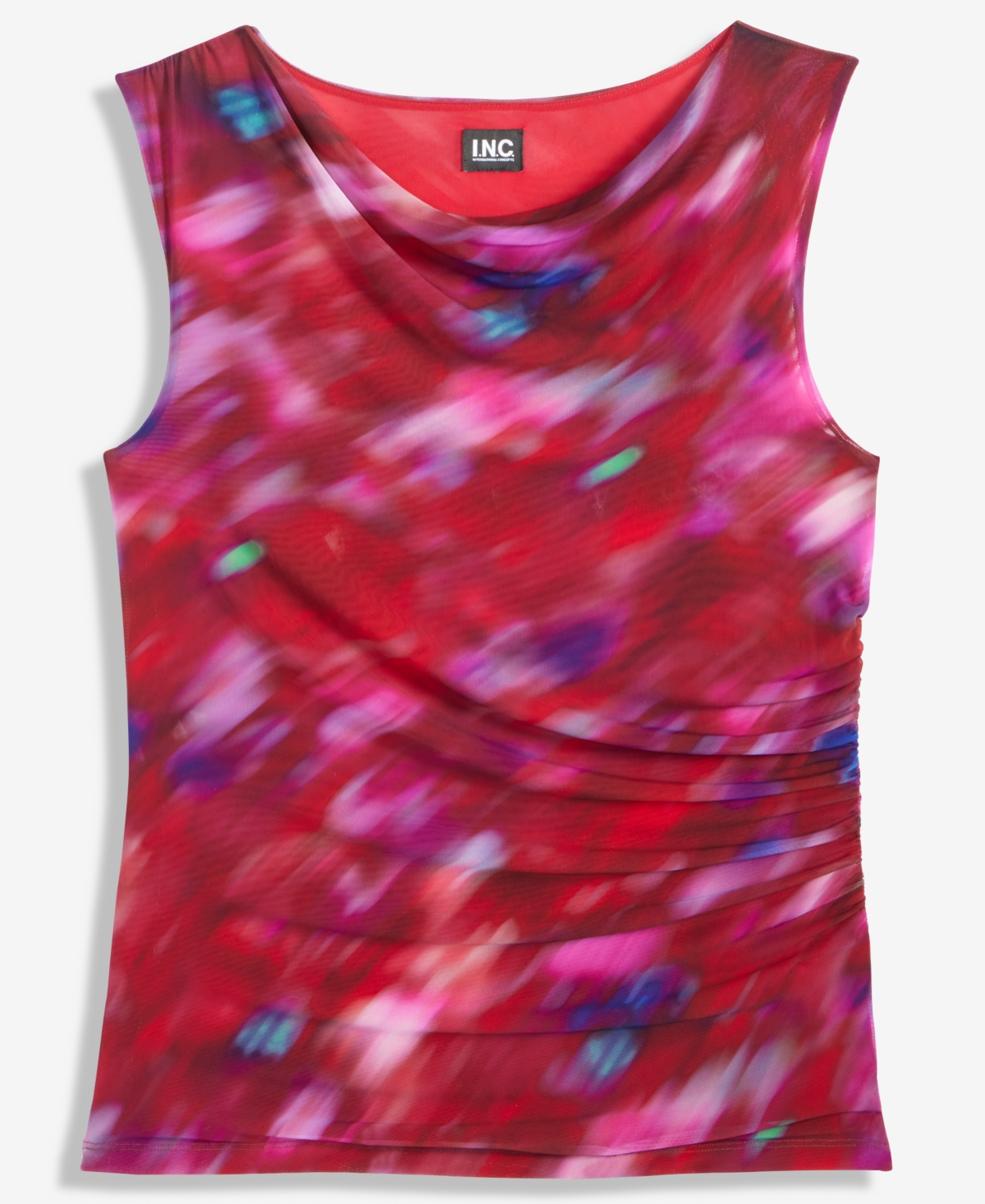 I.n.c. International Concepts Women's Printed Sleeveless Tank Top, Macy's Exclusive