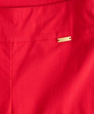 Women's Tummy-Control Pull-On Straight-Leg Pants, Created for Macy's 