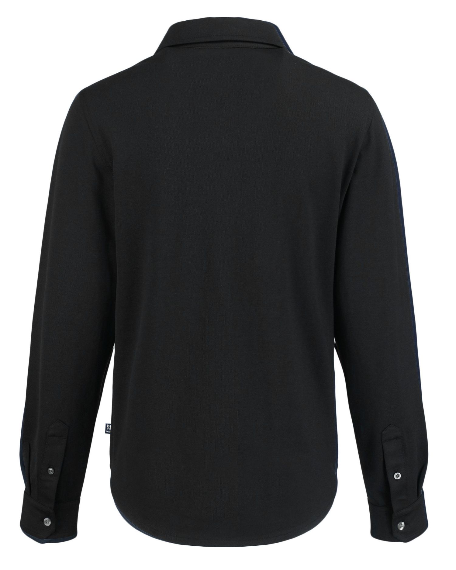 Women's Cutter and Buck Advantage Tri-Blend Soft Pique Long Sleeve Knitted Button Down