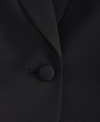 Women's Peak Lapel Cropped Blazer, Macy's Exclusive