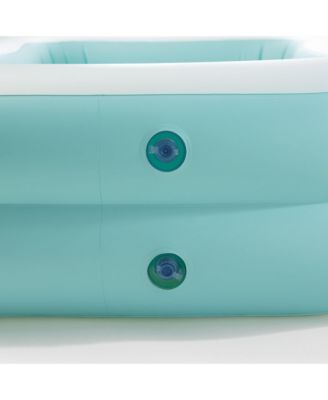 57181EP 7.5ft x 4.8ft x 18in Aqua Swim Center Inflatable Kiddie Pool