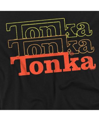 Big & Tall Tonka Fuzzed Repeat of Tonka Logo T Shirt