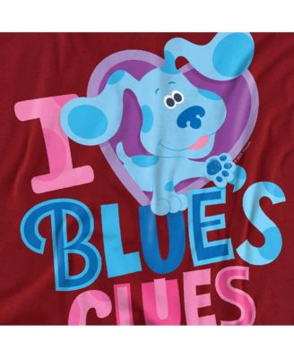 Men's Blue's Clues & You! I Heart Blue T Shirt