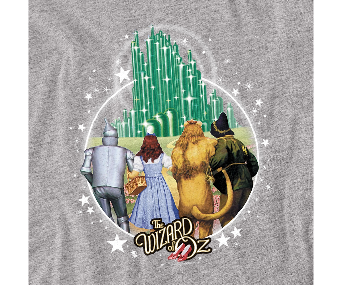 Logovision Big & Tall The Wizard of Oz Off to Emerald City T Shirt