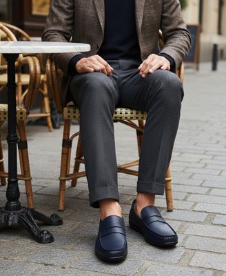 Men's John Street Hands-Free Slip On Technology Penny Loafers