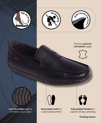 Men's John Street Hands-Free Slip On Technology Penny Loafers