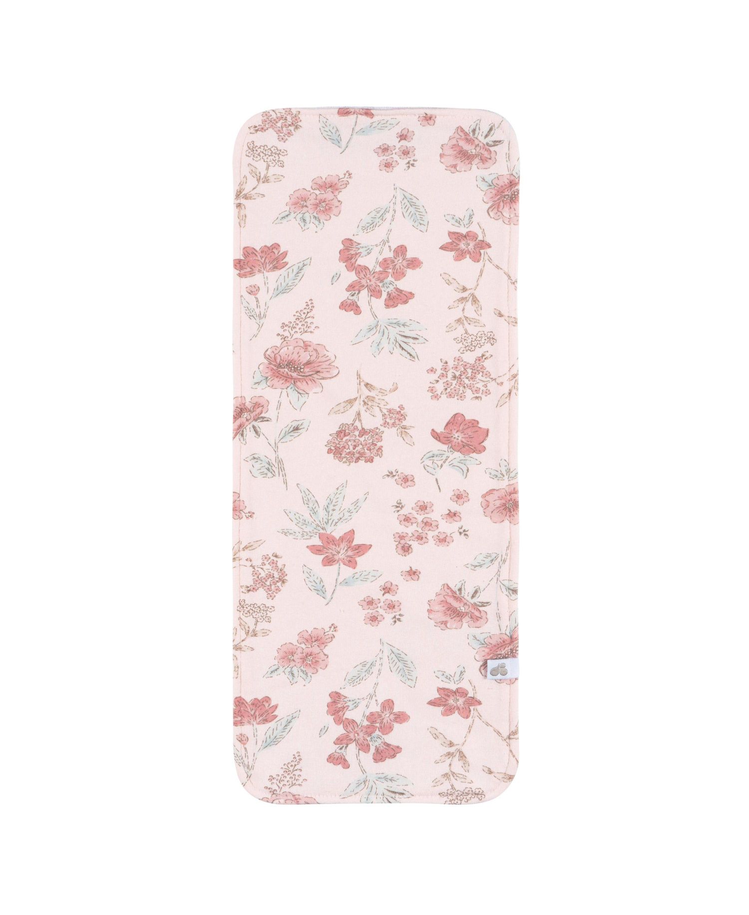 Baby 3-Pack Burp Cloths, Pink Florals, One Size