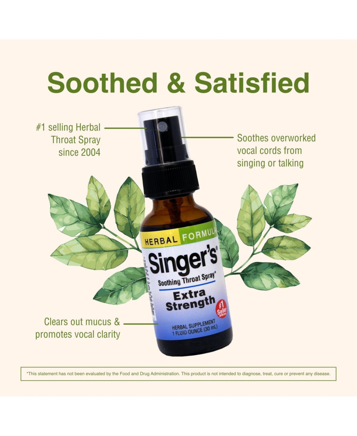 Singer's Saving Grace Extra Strength 1 oz.